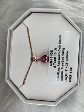 BP A Toast To Us Necklace